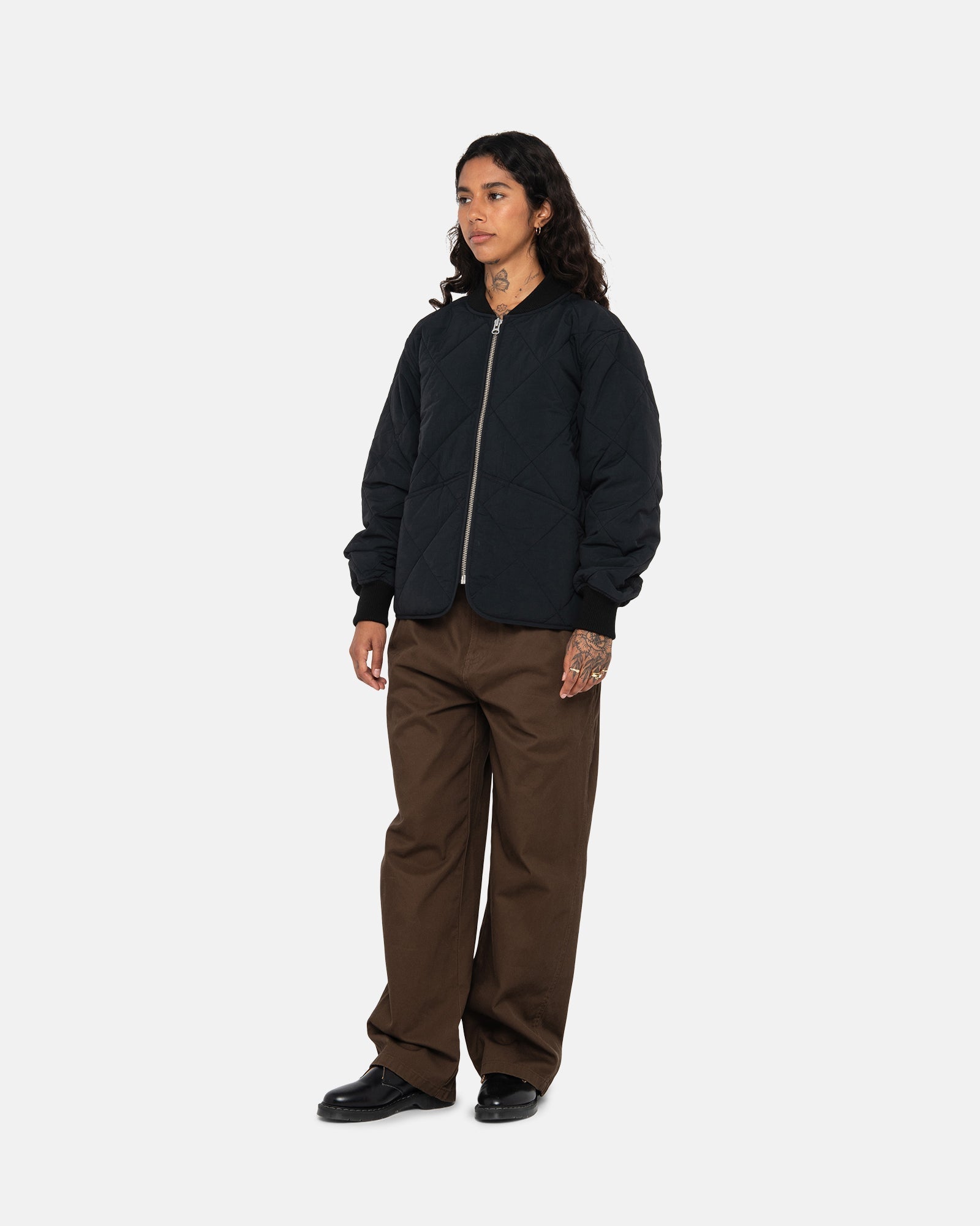 8 BALL QUILTED LINER JACKET