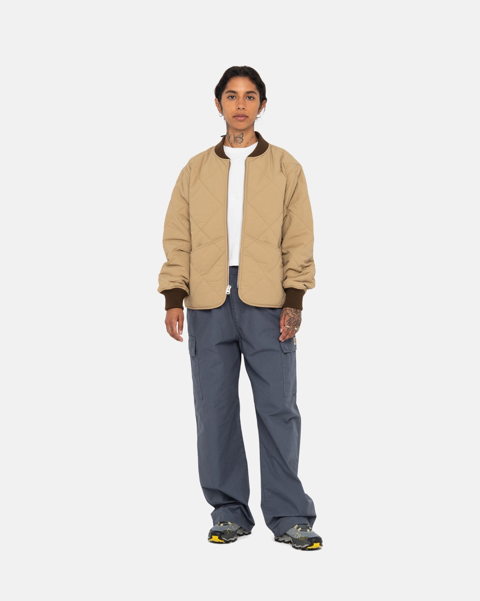 8 BALL QUILTED LINER JACKET