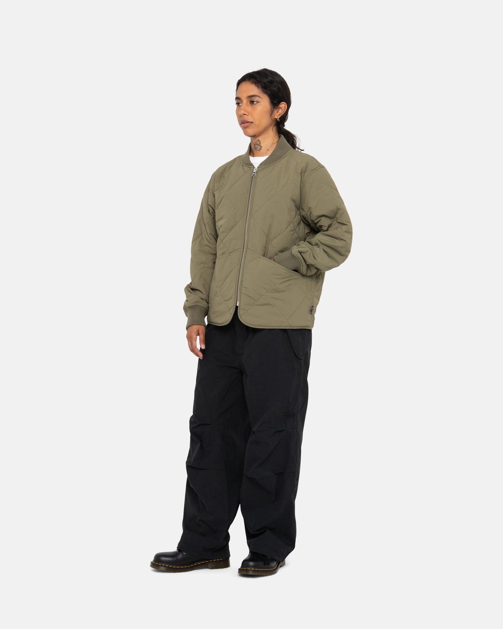 8 BALL QUILTED LINER JACKET