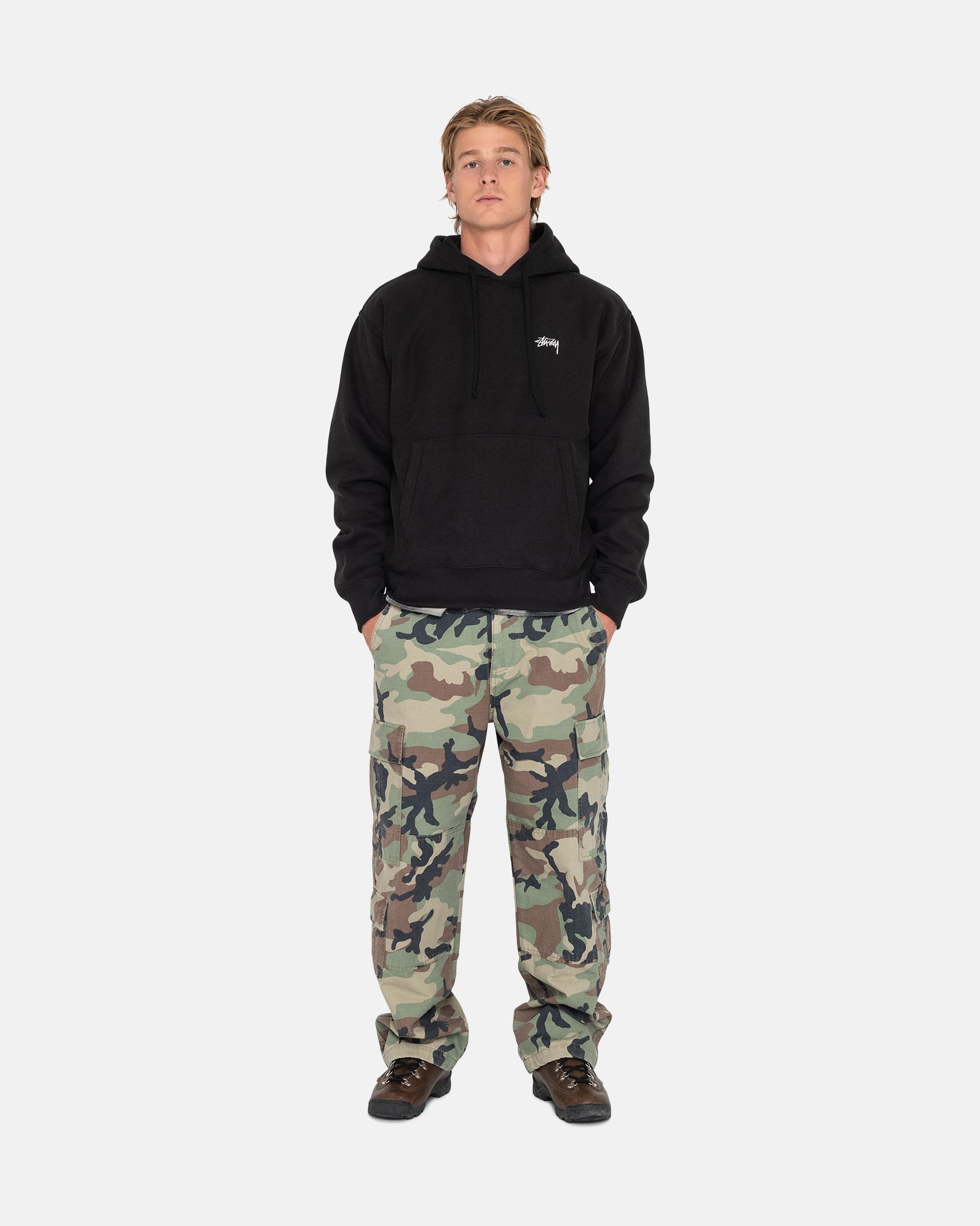 STOCK LOGO HOODIE