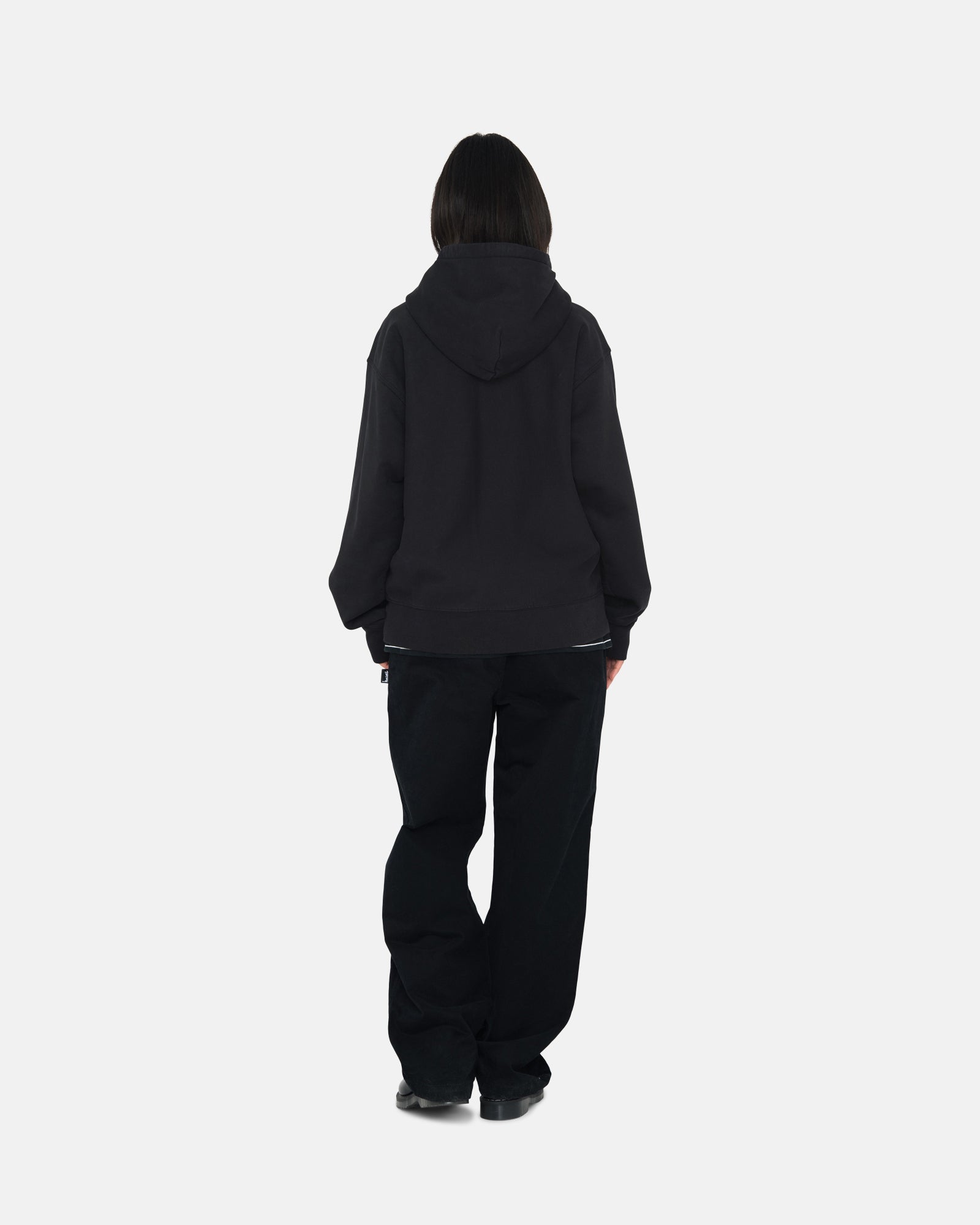 STOCK LOGO ZIP HOODIE
