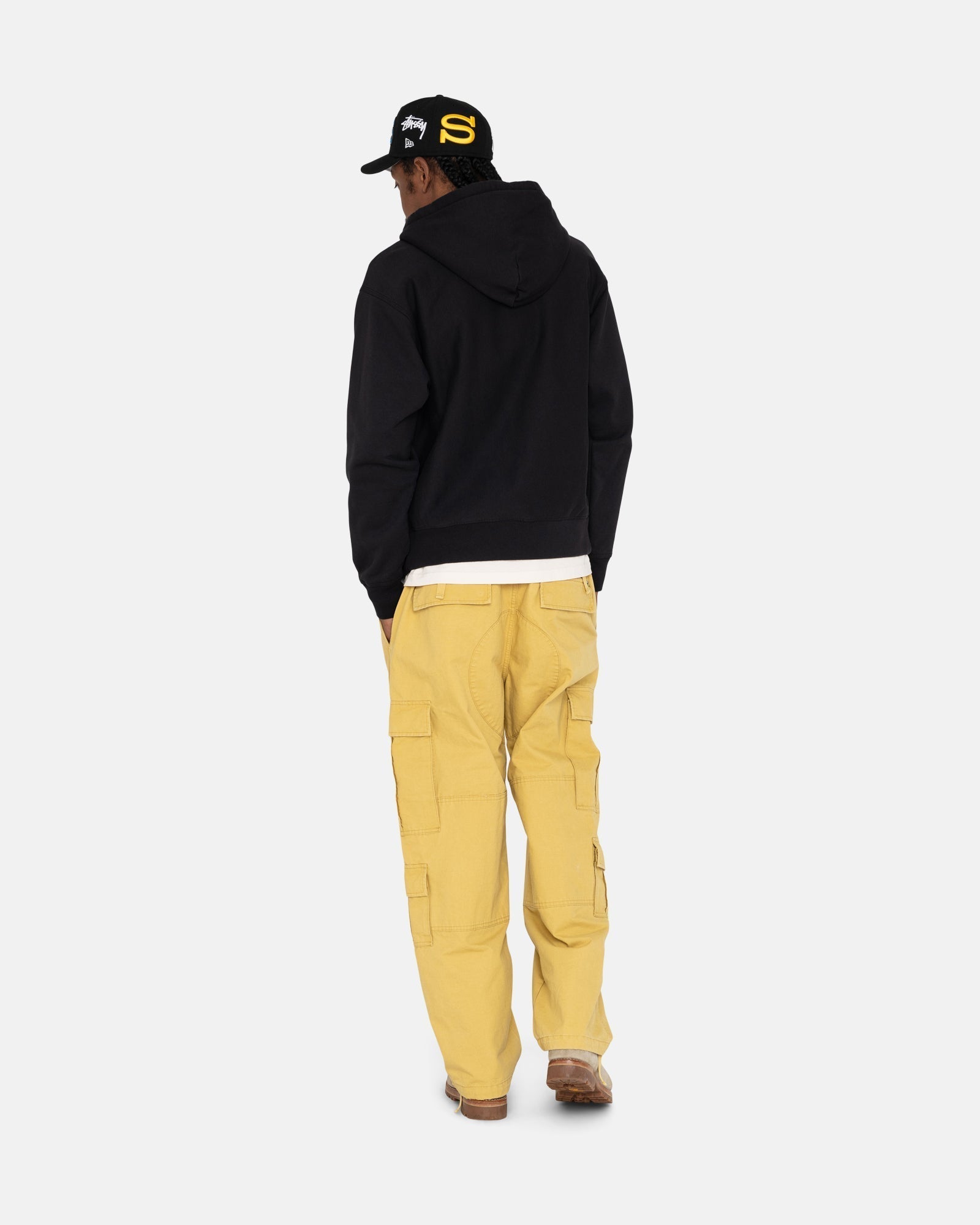 STOCK LOGO ZIP HOODIE
