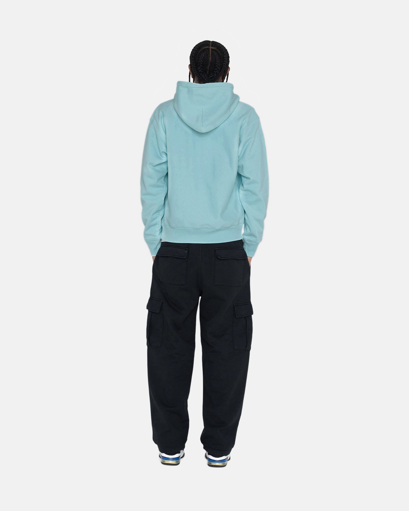 STOCK LOGO ZIP HOODIE