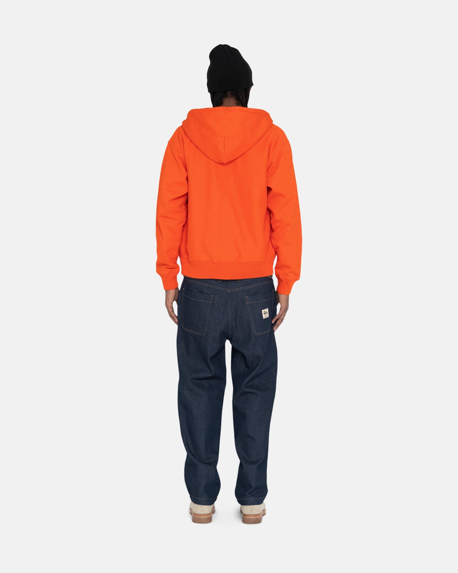 STOCK LOGO ZIP HOODIE