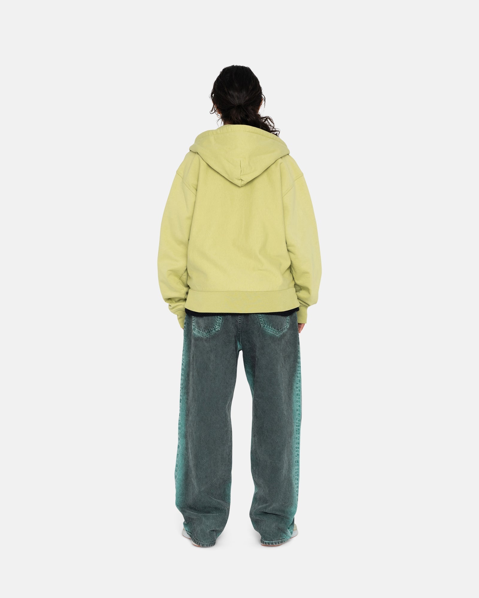 STOCK LOGO ZIP HOODIE