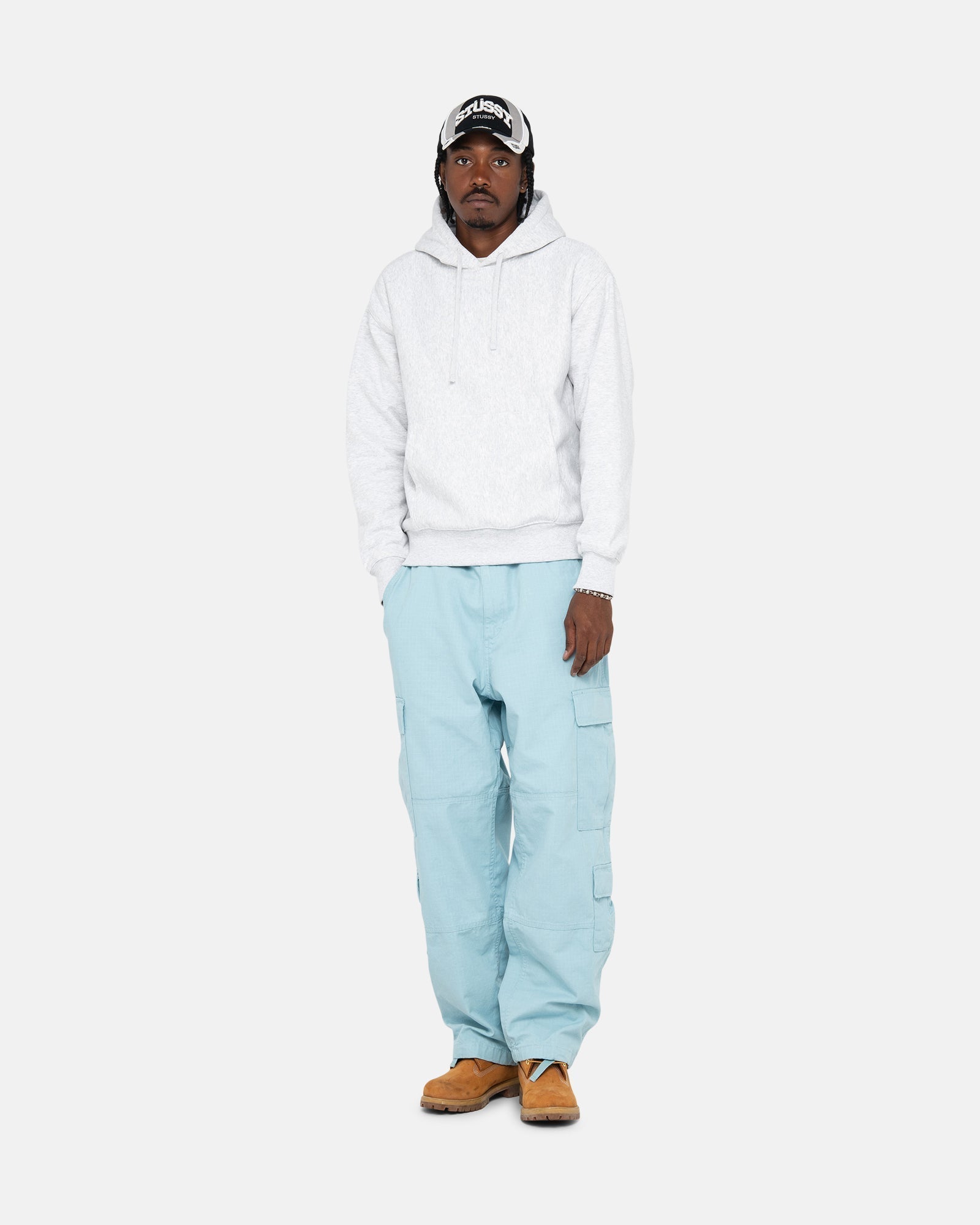 BACK HOOD APPLIQUE HOODIE