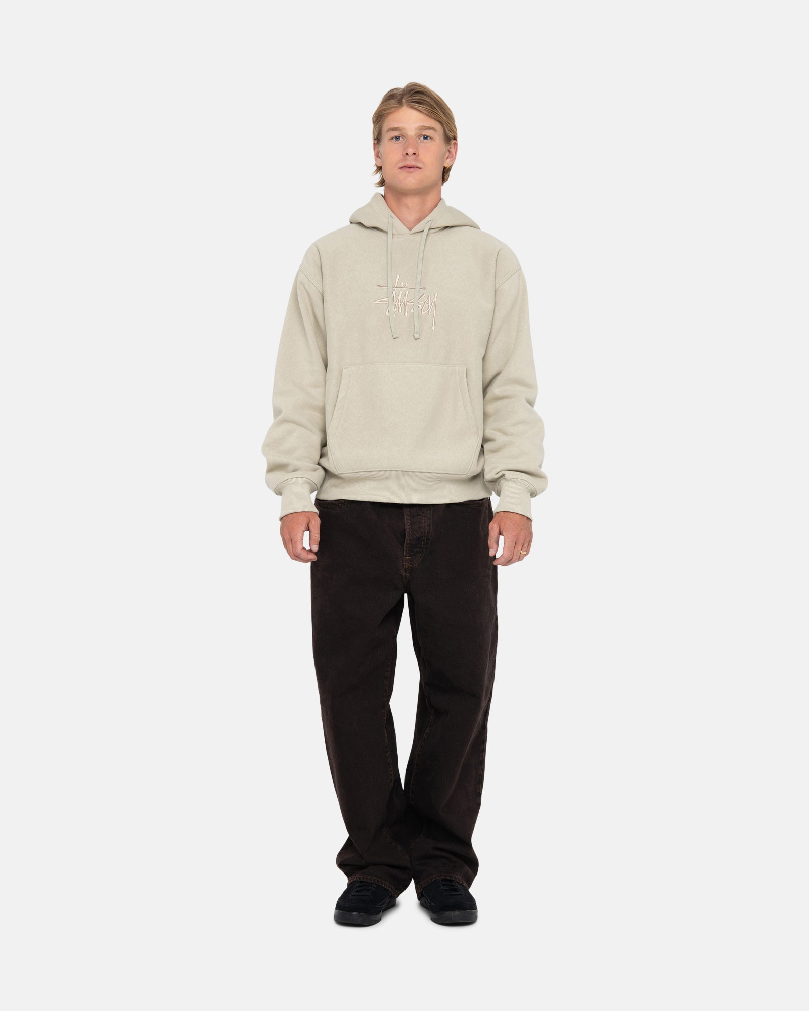 BASIC APPLIQUE HOODIE