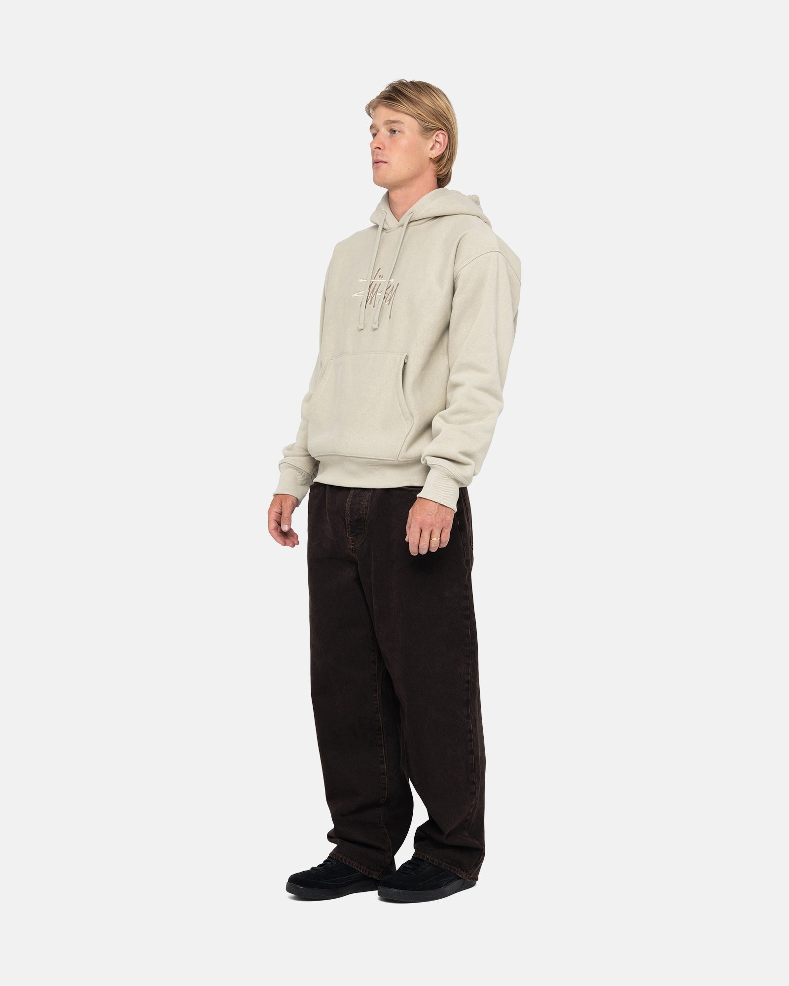 BASIC APPLIQUE HOODIE