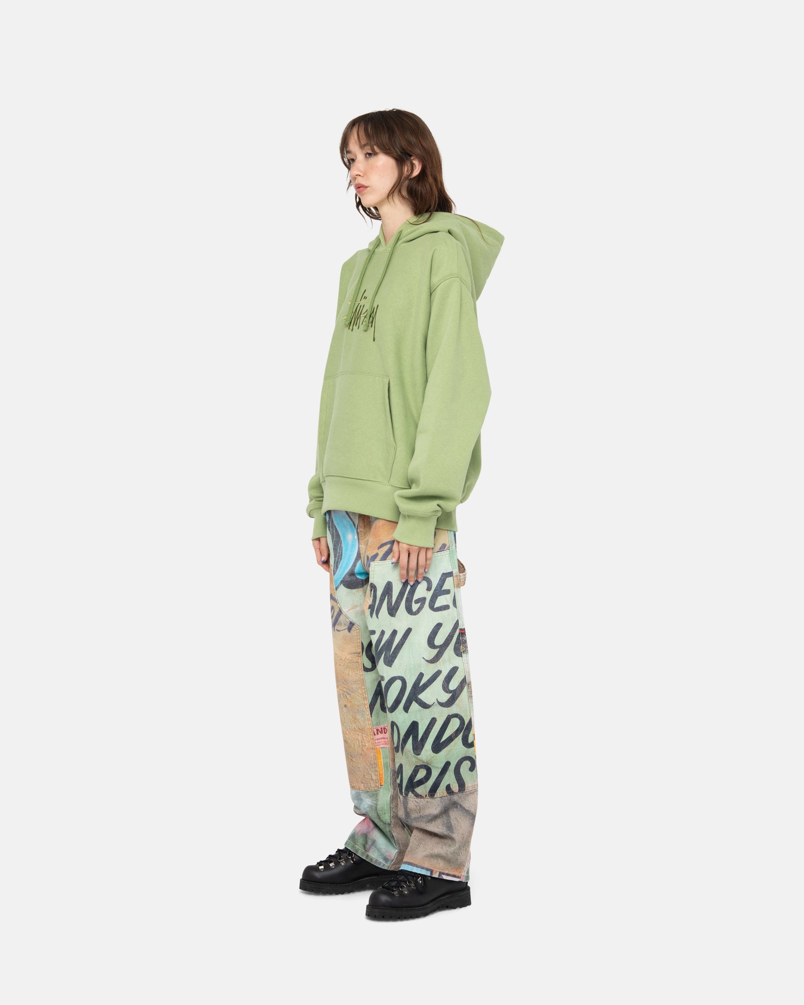 BASIC APPLIQUE HOODIE