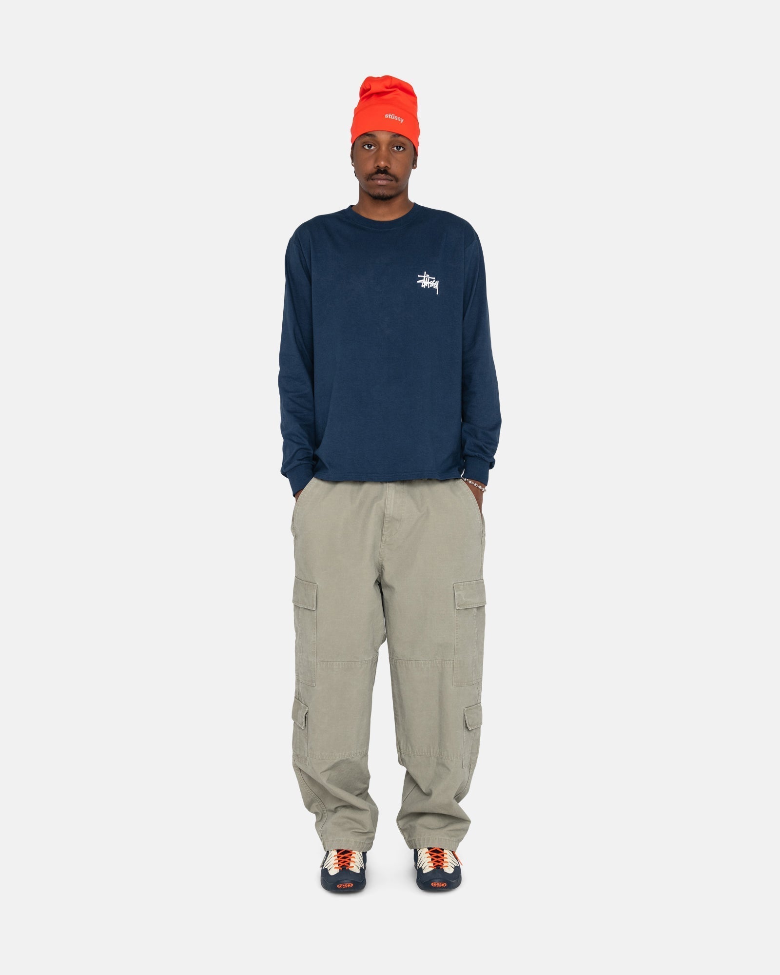 BASIC STÜSSY LS TEE