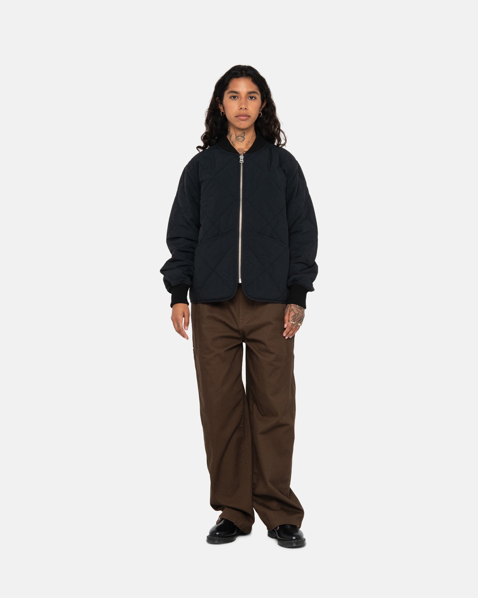 8 BALL QUILTED LINER JACKET
