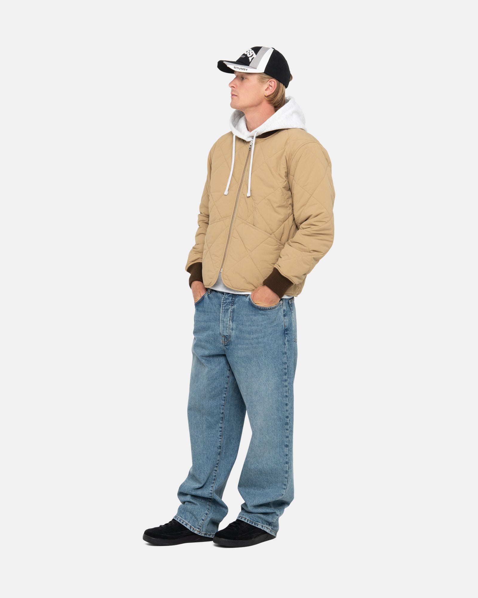 8 BALL QUILTED LINER JACKET