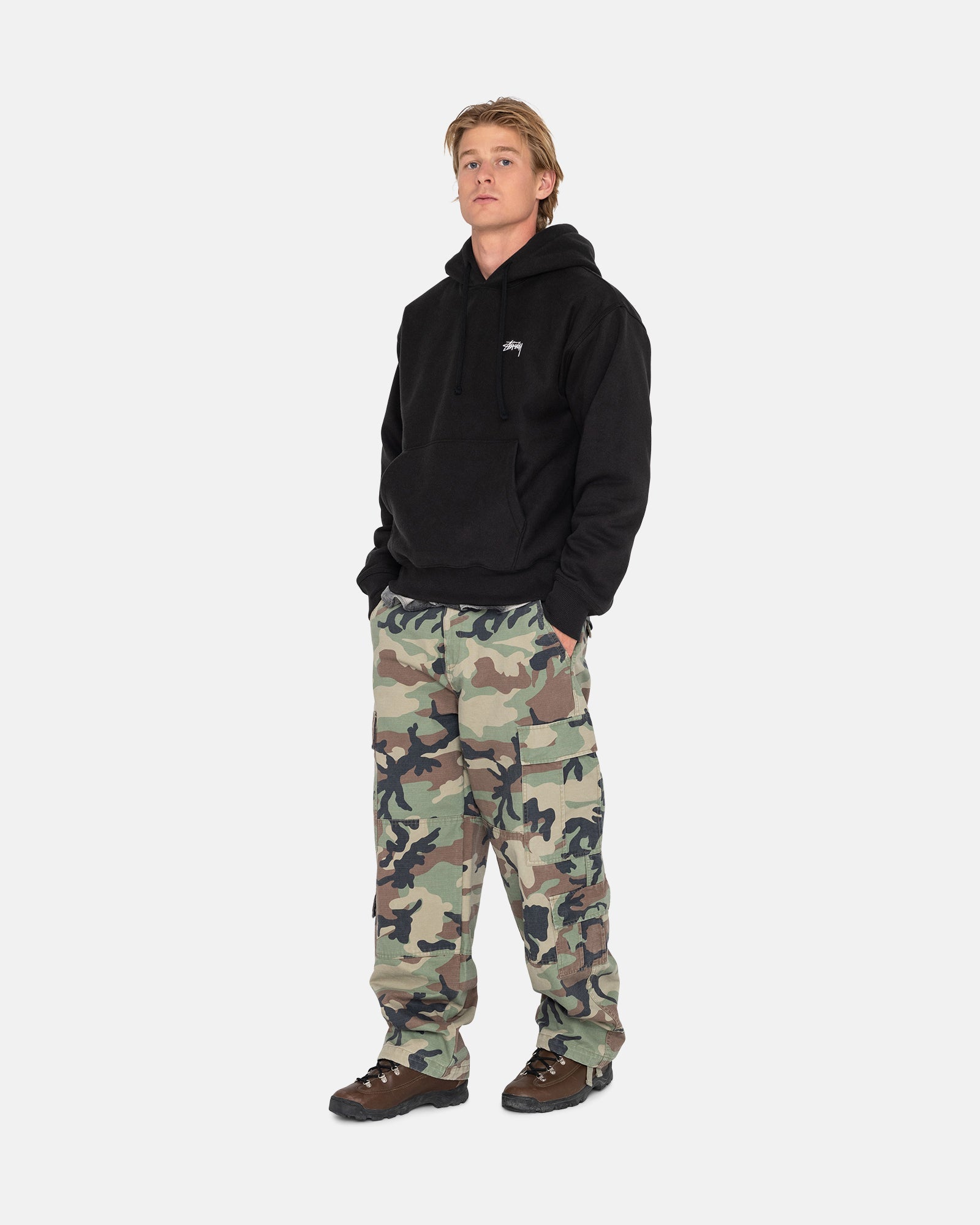 STOCK LOGO HOODIE