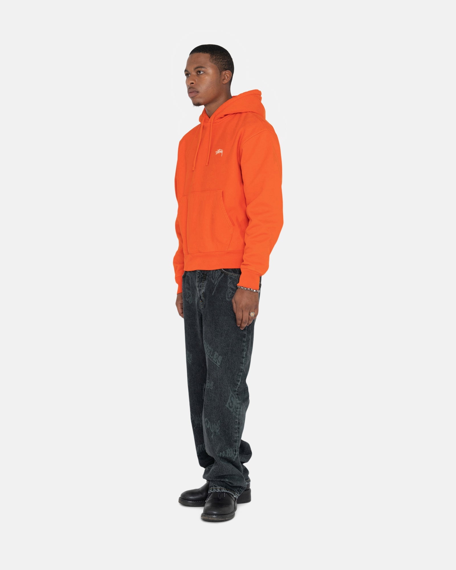 OVERDYED STOCK LOGO HOODIE