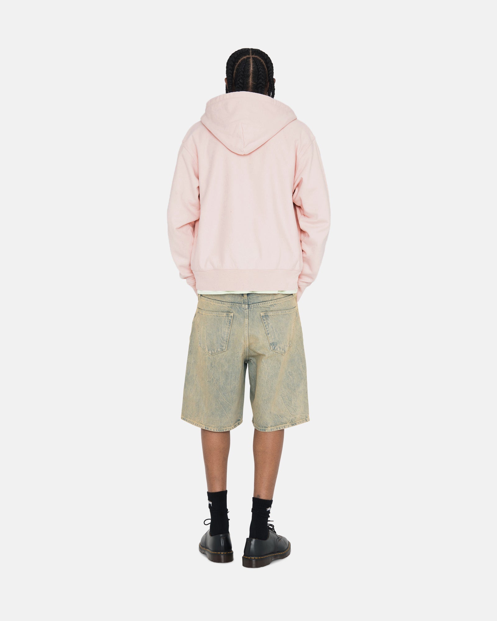 STOCK LOGO ZIP HOODIE