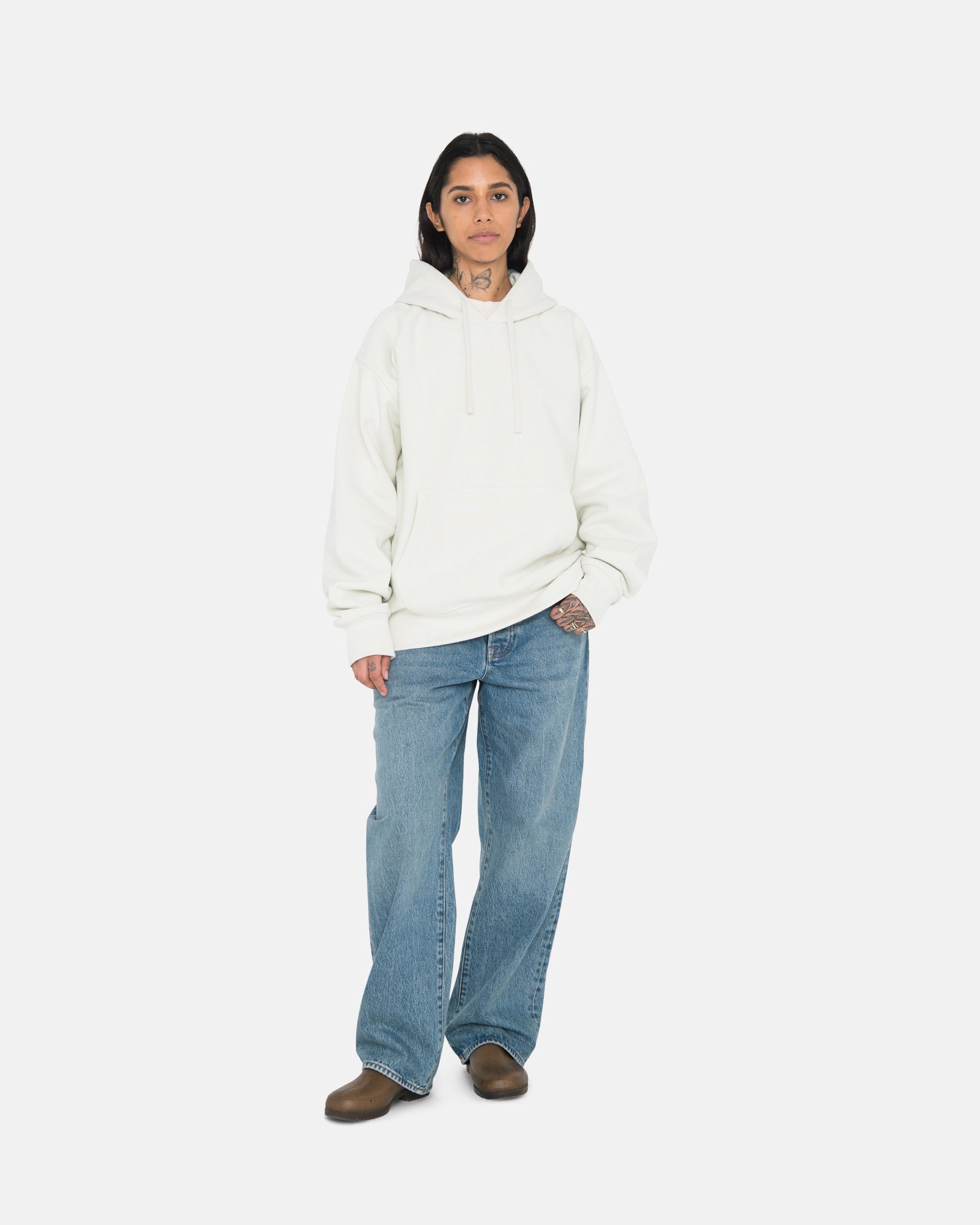 BACK APPLIQUE HOODIE