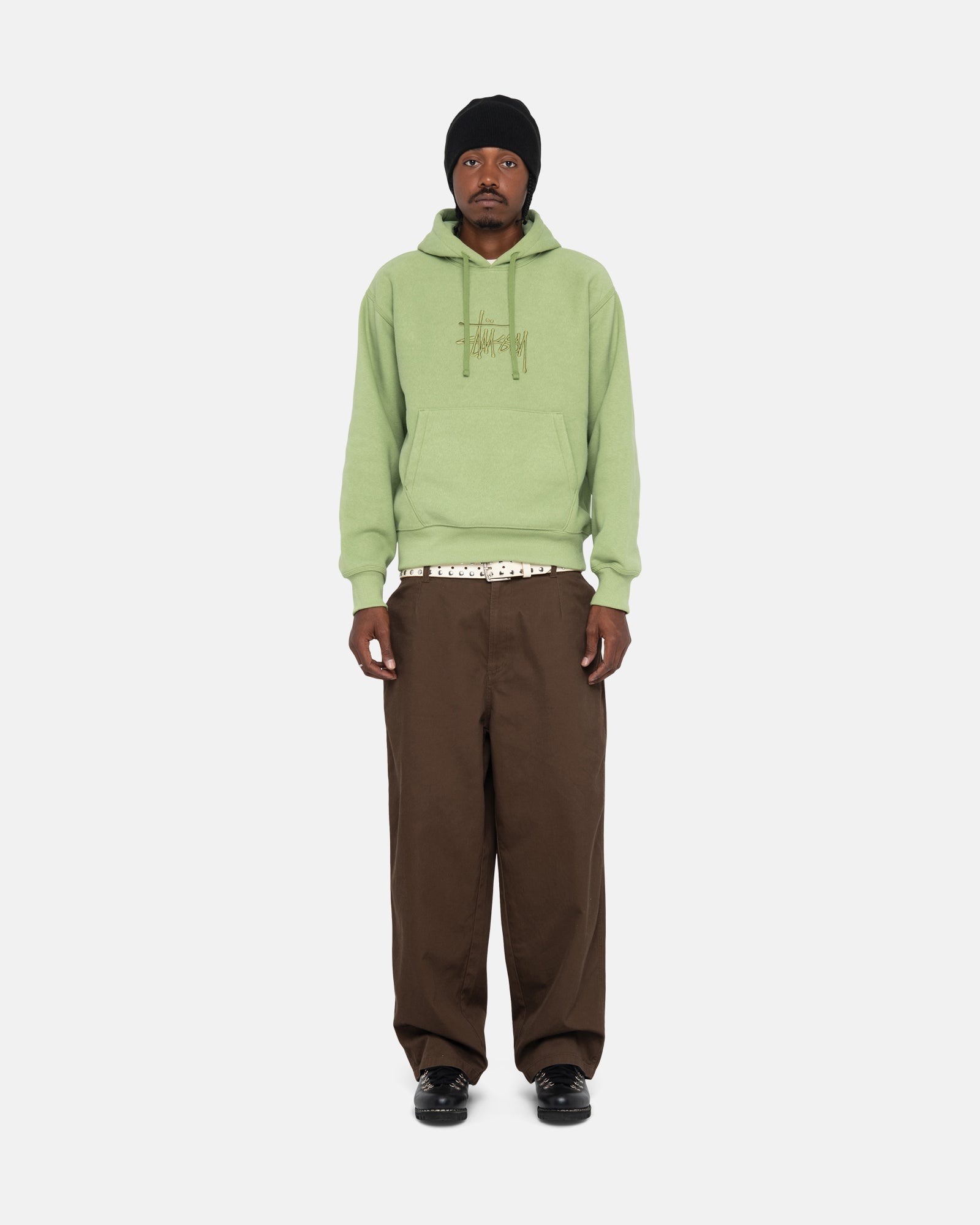 BASIC APPLIQUE HOODIE