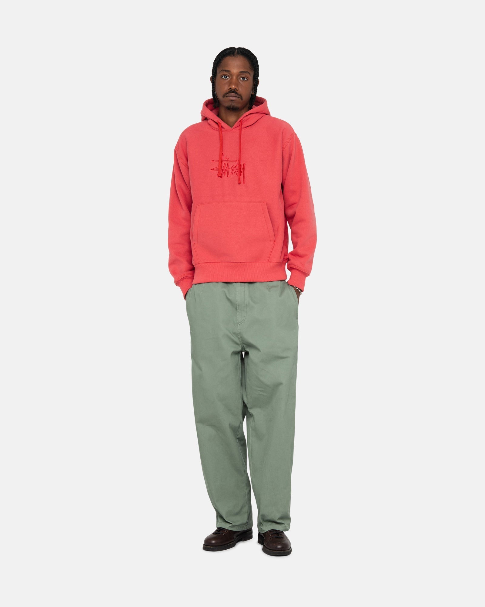 BASIC APPLIQUE HOODIE