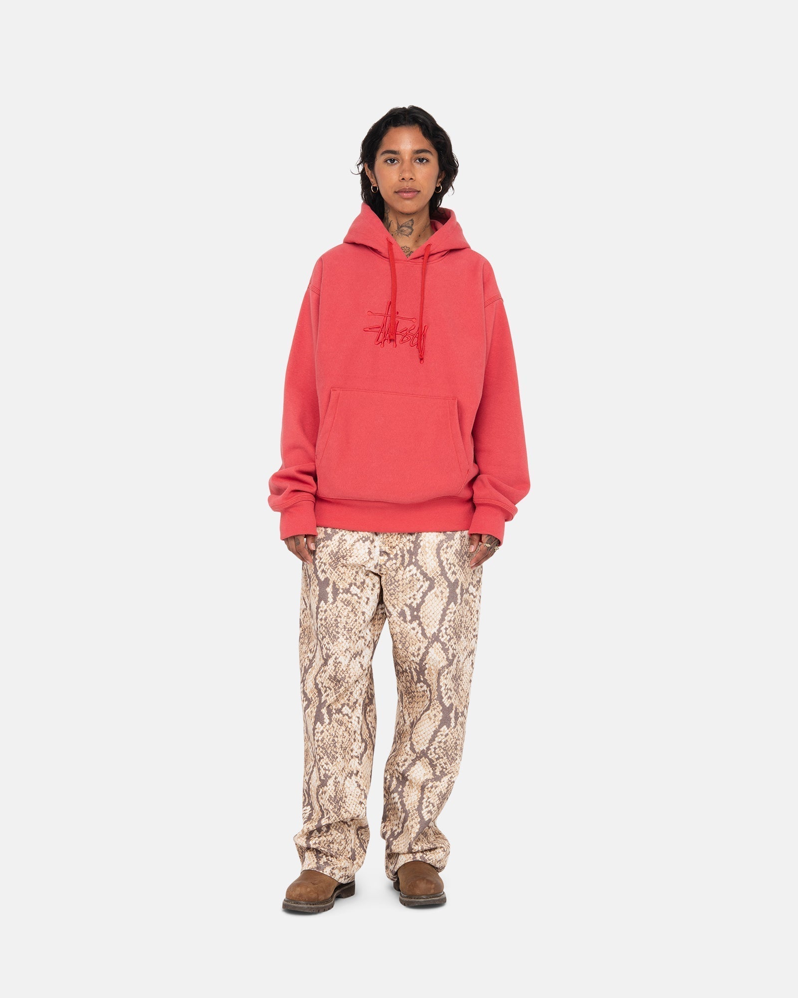 BASIC APPLIQUE HOODIE