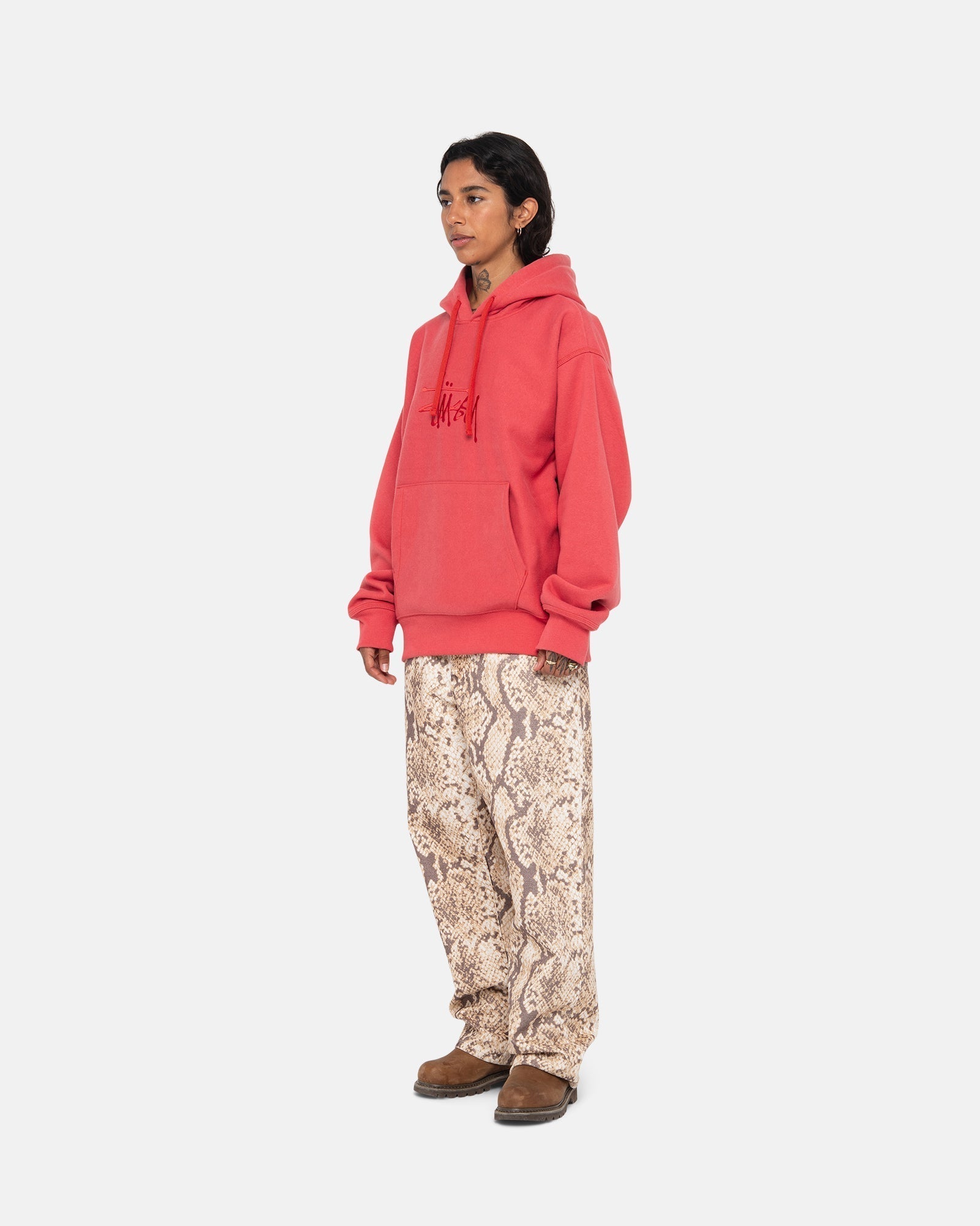 BASIC APPLIQUE HOODIE