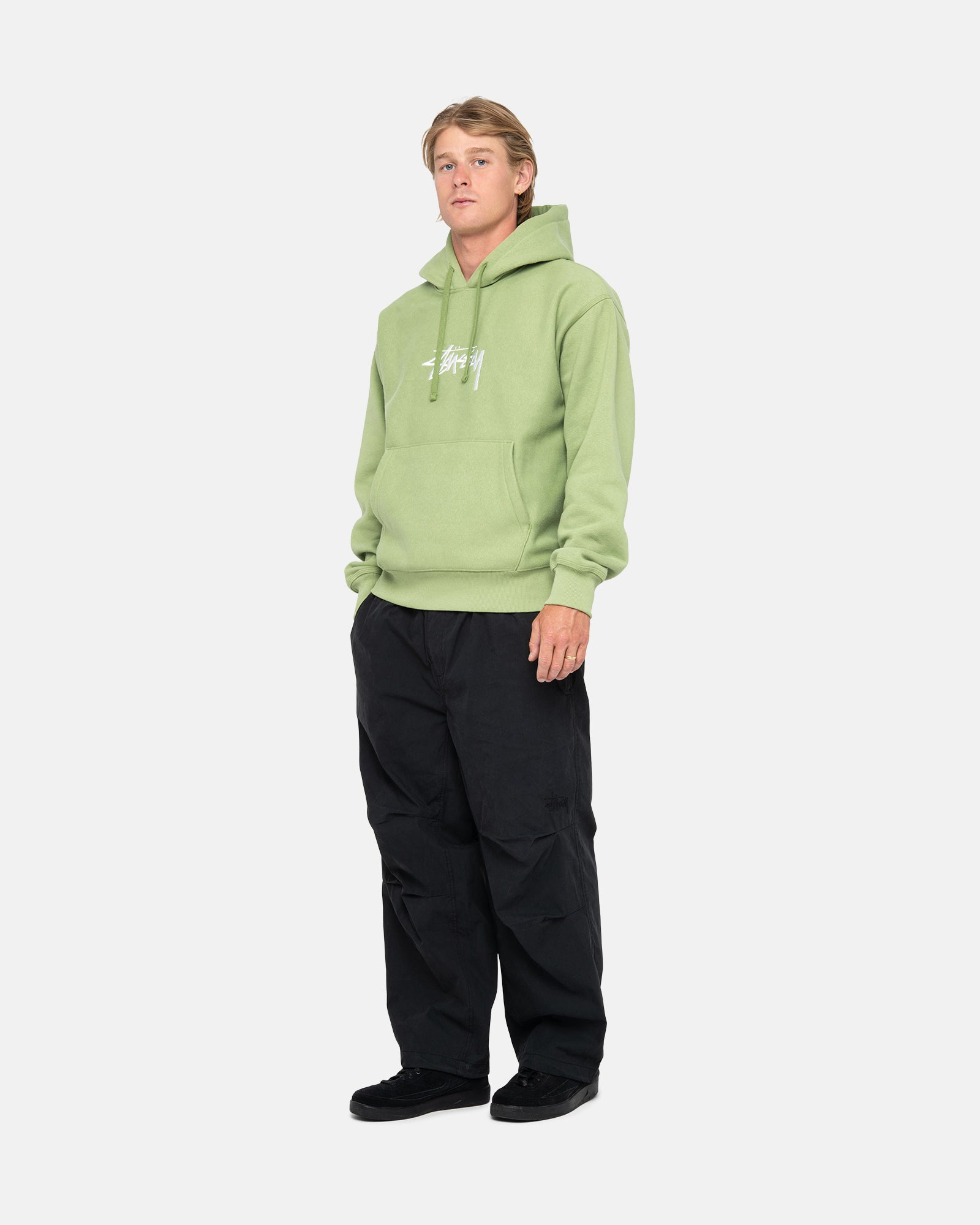 STOCK LOGO APPLIQUE HOODIE